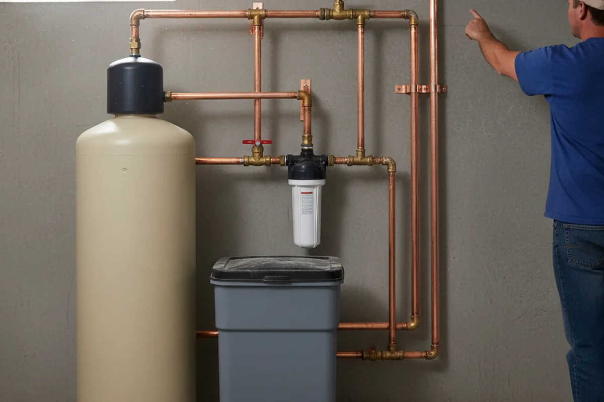 Whole-house water treatment system installed in Deer Lodge